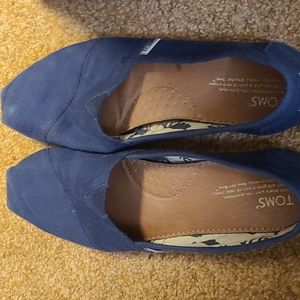 Navy toms women's 11